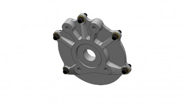 Adapter -   BB Chevy  RCD Cam Cover Direct for Barnes Oil Pump Direct
